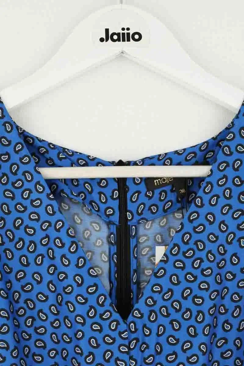 Combishort Maje Bleu en Viscose