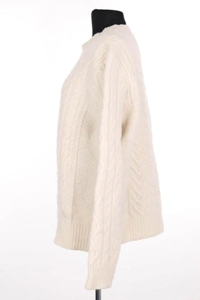 Pull Ralph Lauren Blanc en Laine