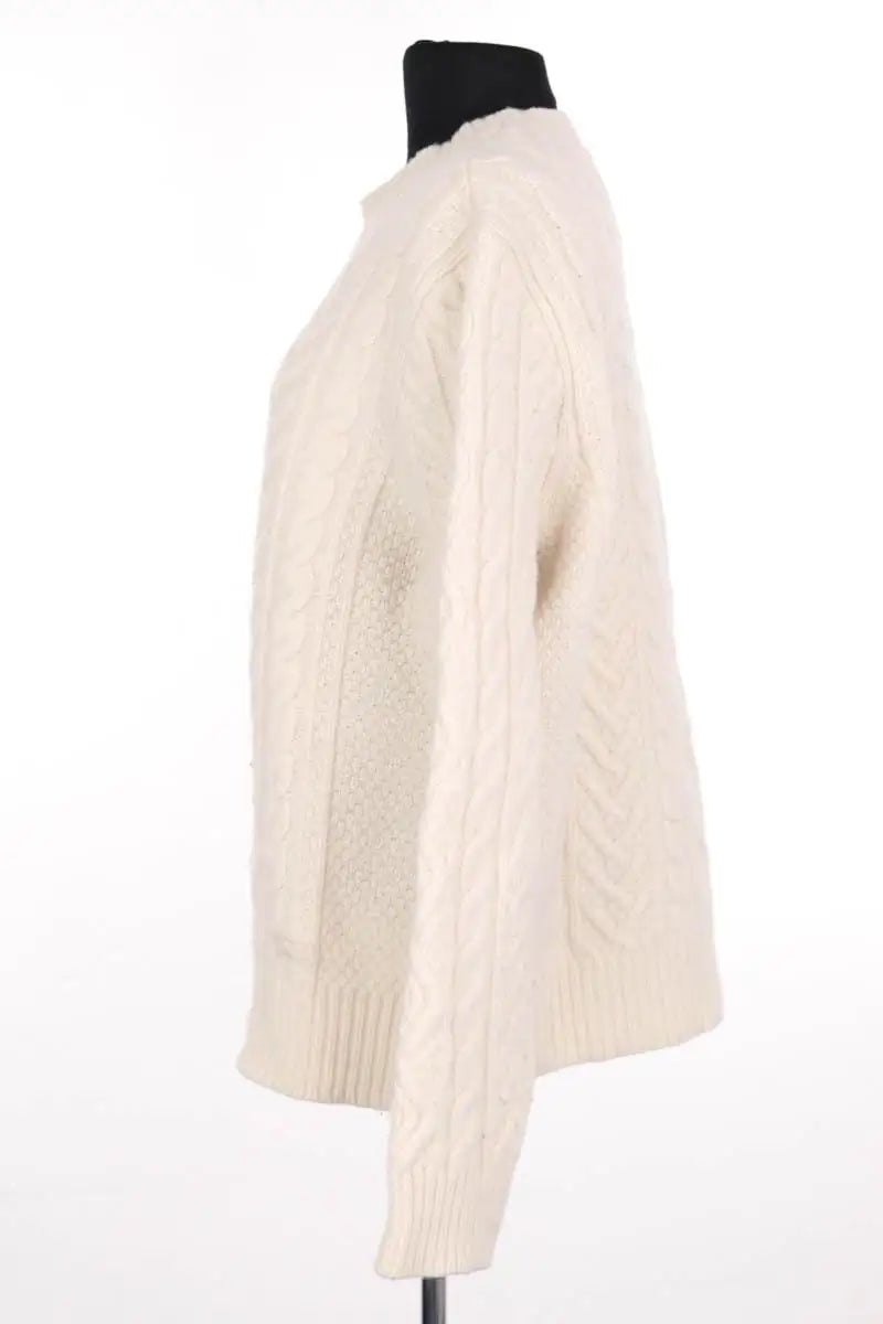 Pull Ralph Lauren Blanc en Laine