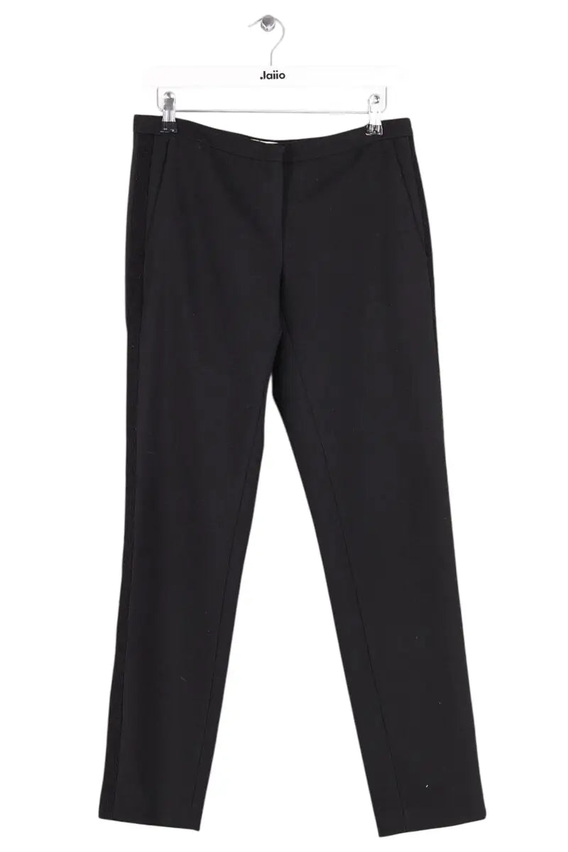 Pantalon droit Maje Noir en Synthétique, taille S - Seconde Main