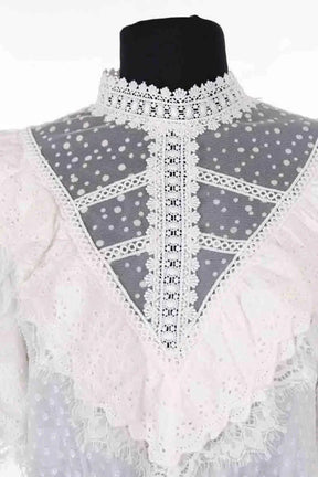 Blouse The Kooples Blanc en Coton