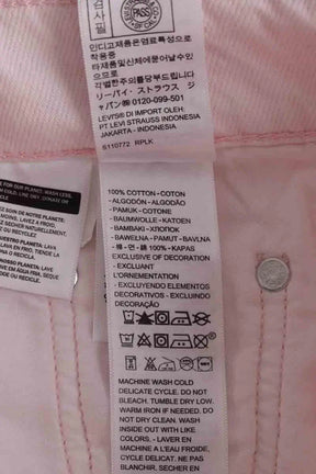 Jean large Levi's Rose en Coton