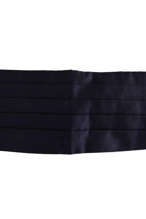 Ceinture Saint Laurent Marine en Tissu