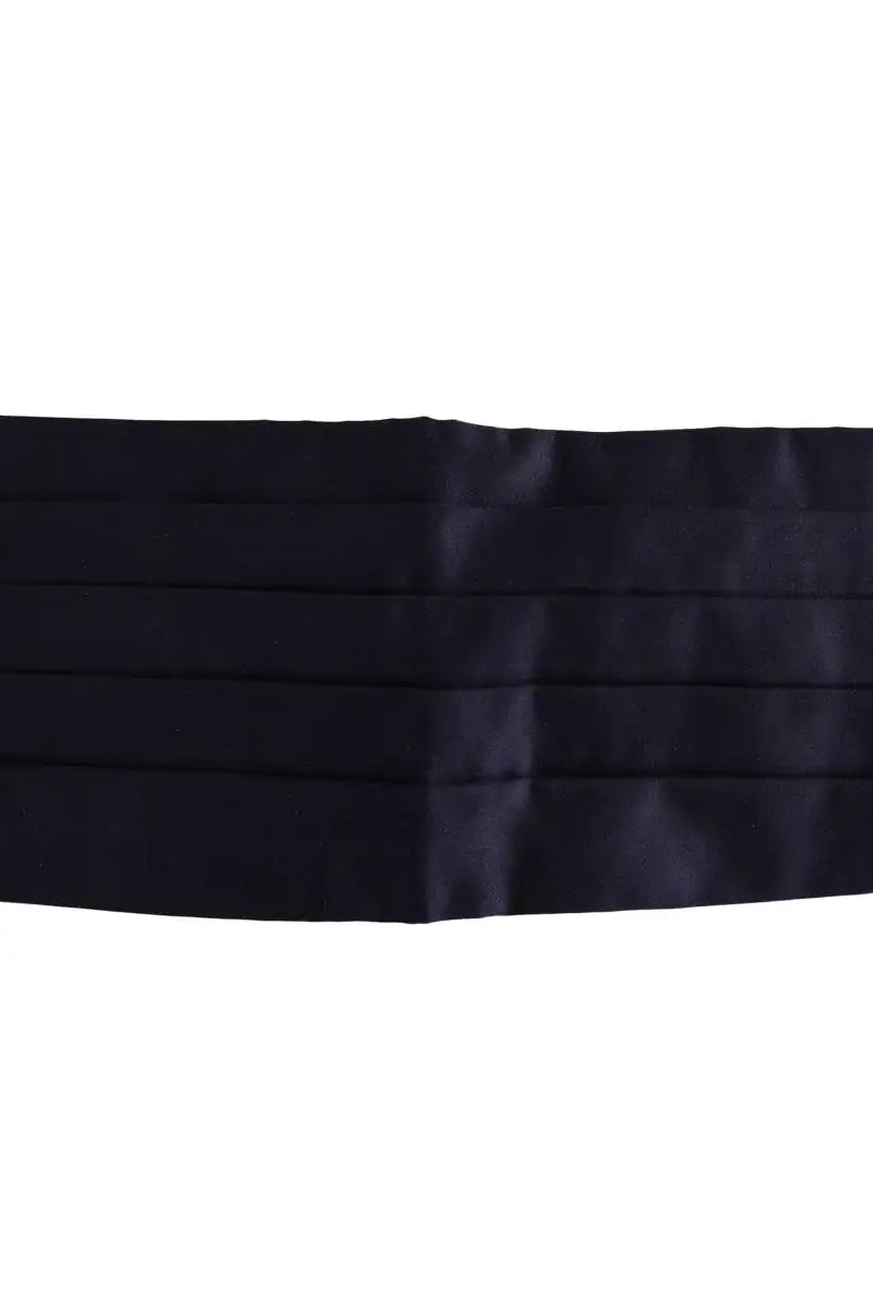 Ceinture Saint Laurent Marine en Tissu