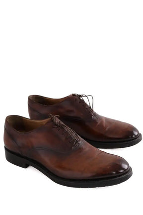Chaussures à lacets Berluti Marron en Cuir