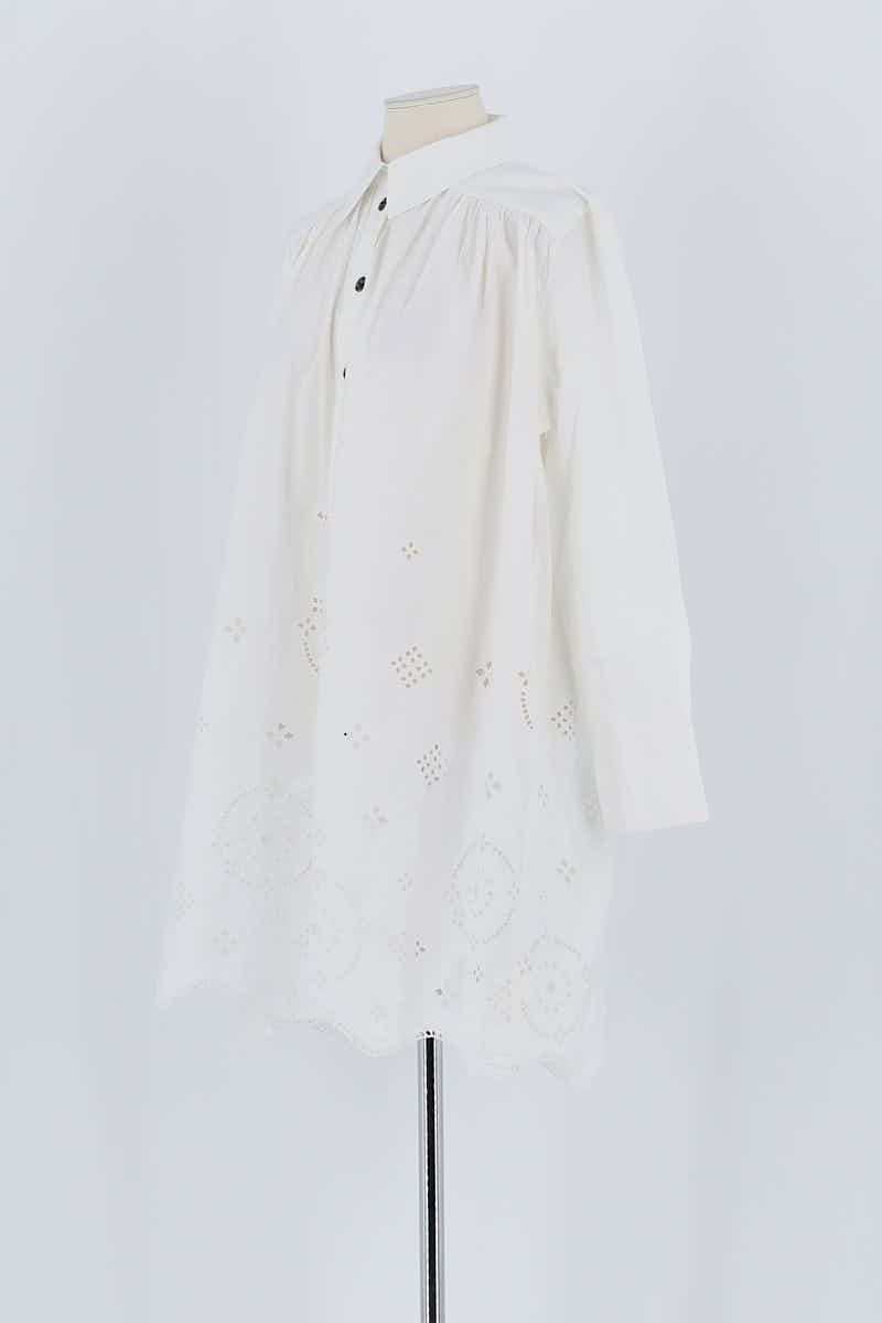 Robe Ganni  Blanc
