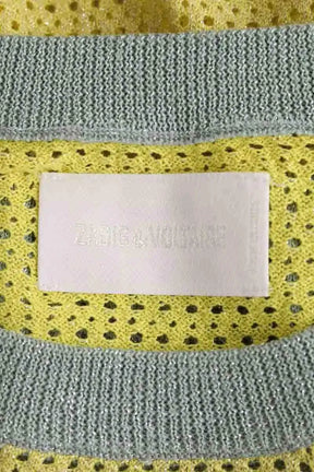 Pull Zadig & Voltaire Jaune en Viscose