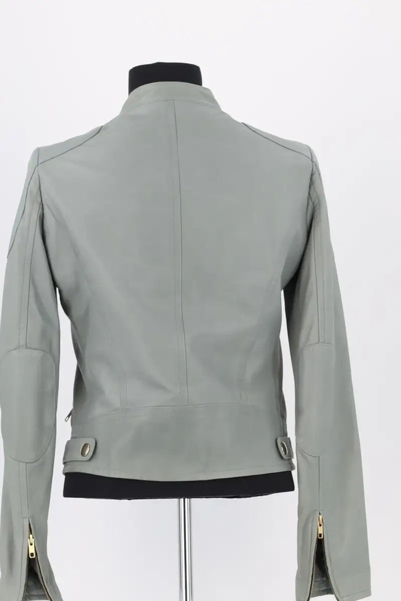 Veste Yves Salomon Vert en Synthétique