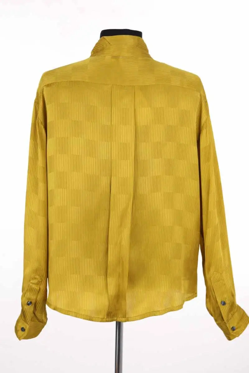 Blouse Soeur Edna Jaune en Soie