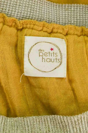 Jupe Des Petits Hauts Jaune en Coton