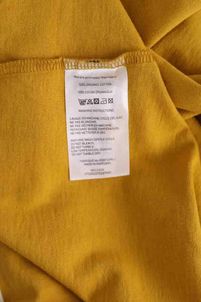 T-shirt Other Brand Jaune en Coton