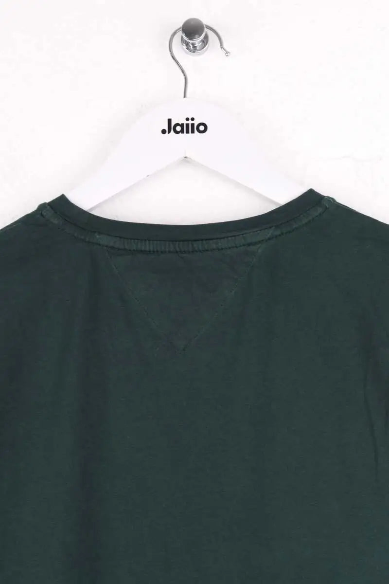 T-shirt Tommy Hilfiger Vert en Coton