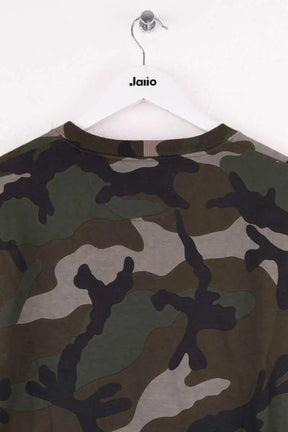 Sweatshirt Valentino Kaki en Coton