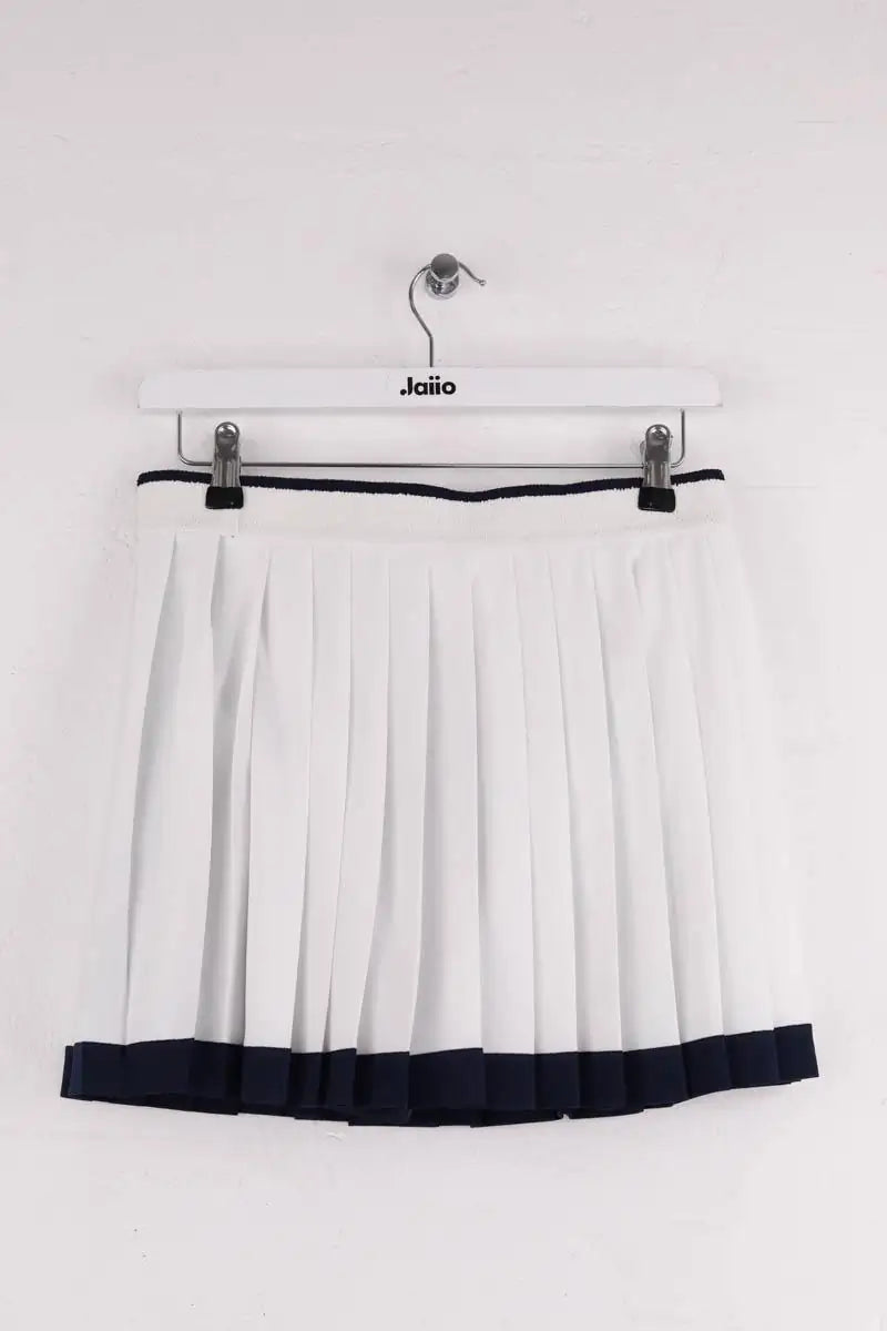 Mini jupe Lacoste Blanc en Synthétique