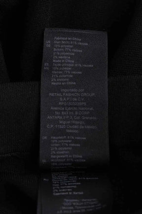 Legging Sandro Noir en Viscose