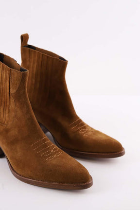 Boots Maje  Marron