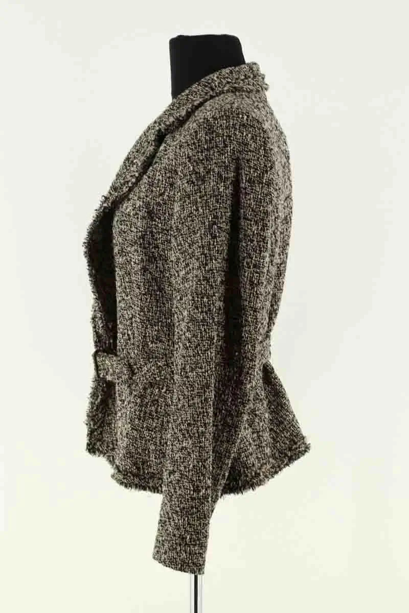 Blazer Gerard Darel Gris en Laine