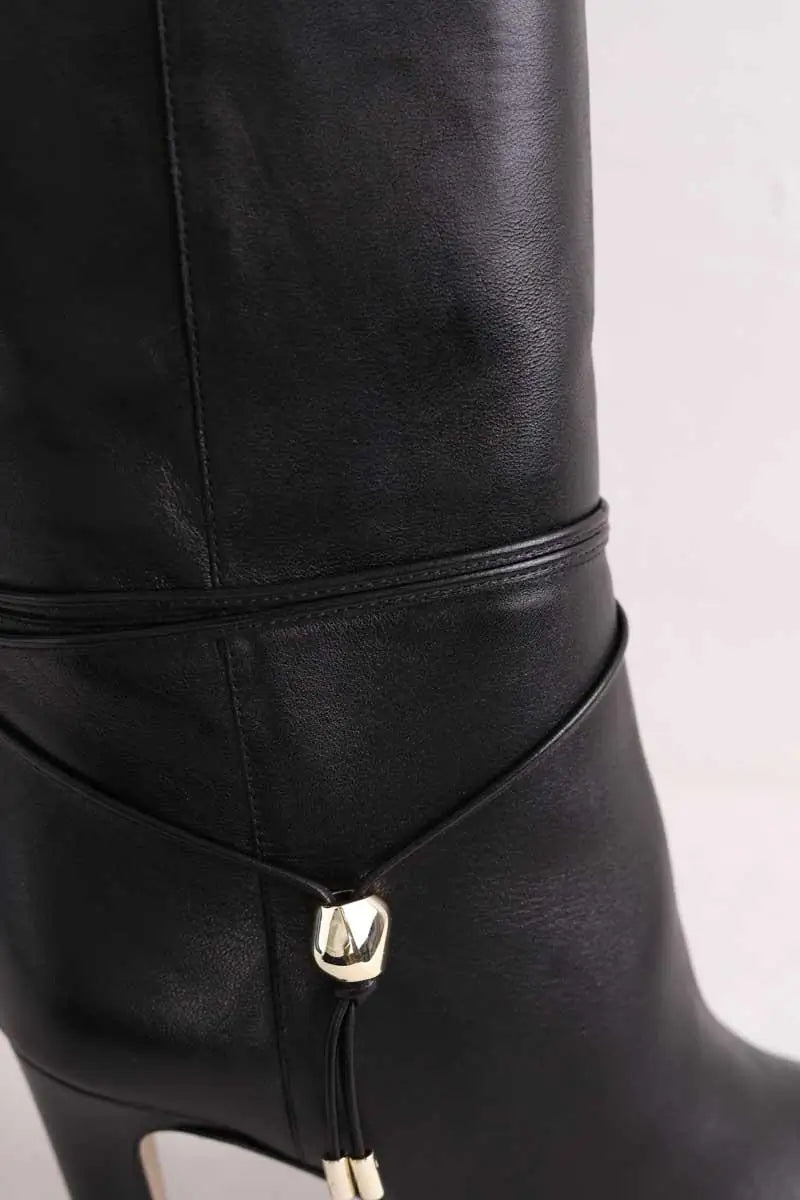 Bottes LK Bennett Loretta Noir en Cuir