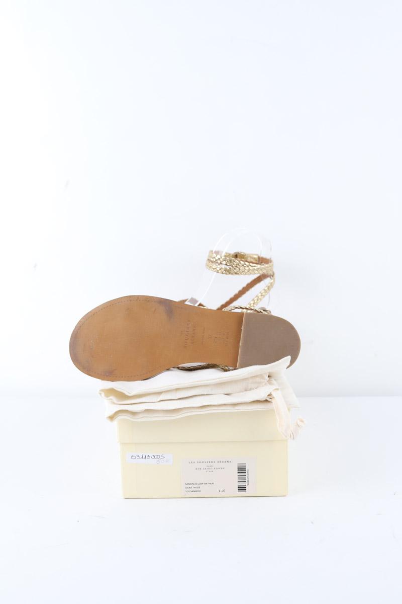 Sandales Sézane  Doré