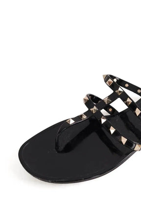 Sandales Valentino Noir en Plastique