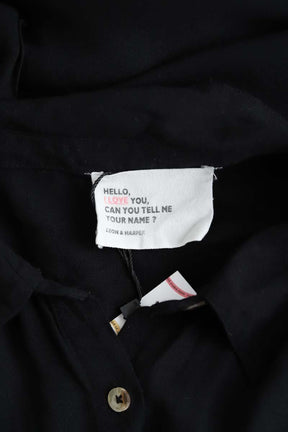 Mi-longueur Leon & Harper  Noir