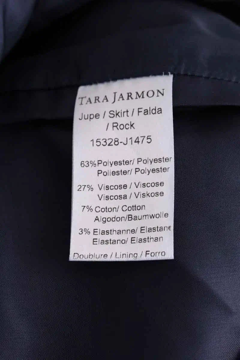 Mini jupe Tara Jarmon Rouge en Synthétique