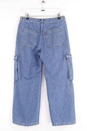 Jean large Levi's Bleu en Coton