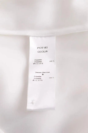 Chemise Anne Fontaine Cecilia Blanc en Synthétique