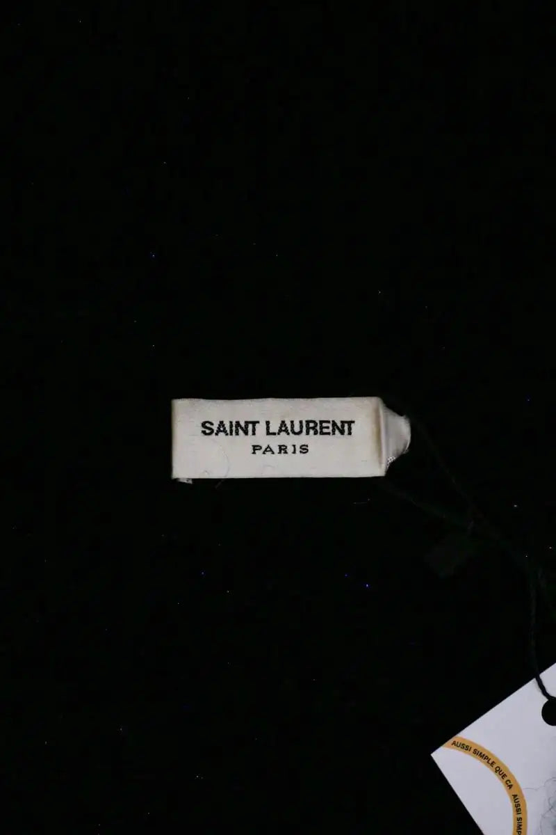 Pull Saint Laurent Noir en Laine