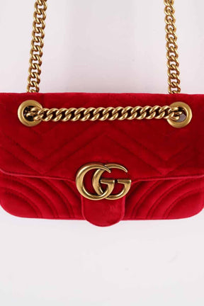 Sacs à bandoulière Gucci Marmont Rouge