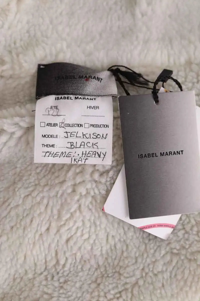 Manteau Isabel Marant Noir en Tissu