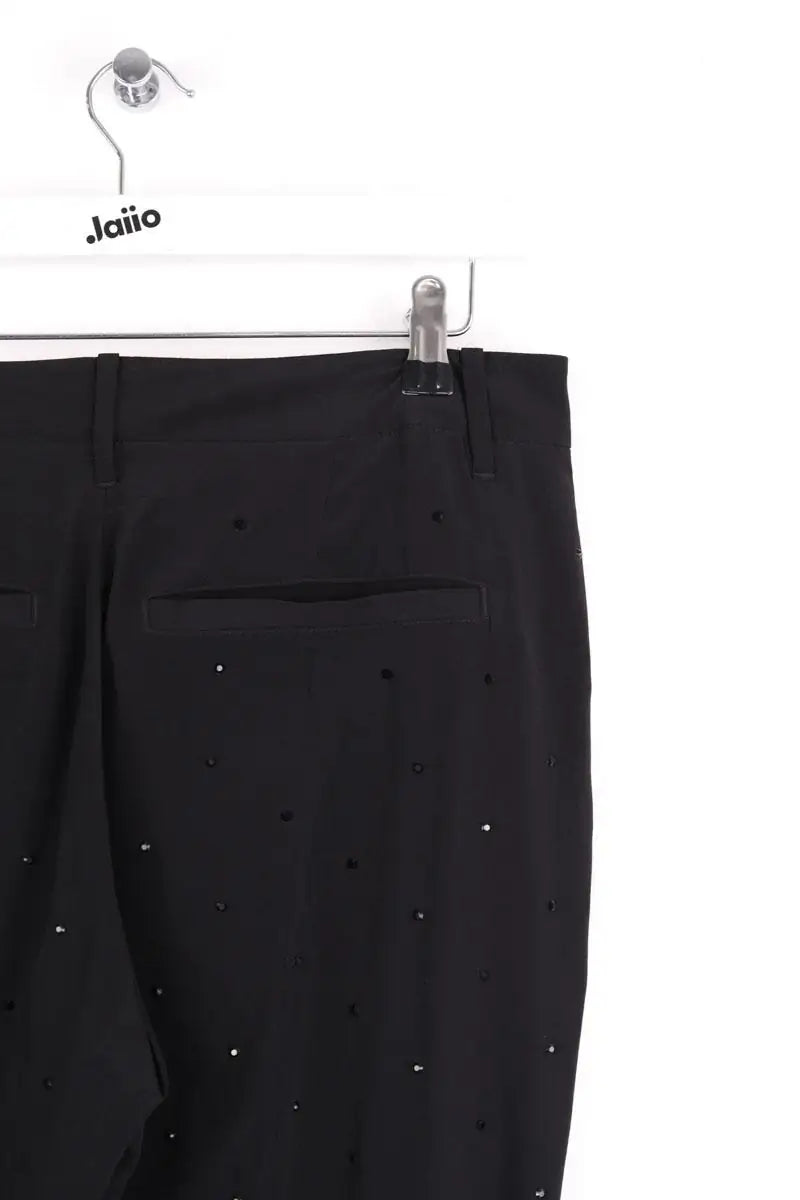 Pantalon droit Zadig & Voltaire Noir en Soie