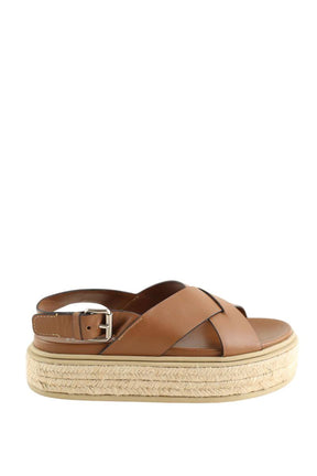 Sandales Prada  Marron