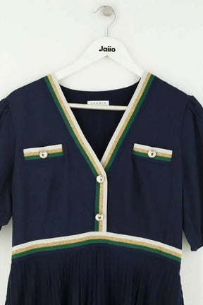 Robe Sandro Marine en Viscose