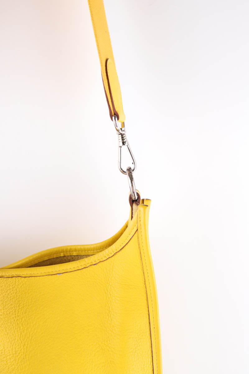 Bandoulière Hermès Evelyne Jaune