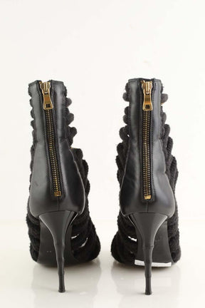Talons Balmain  Noir