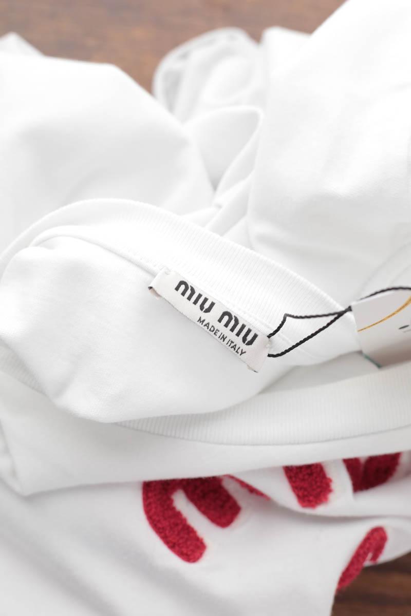 T-shirts Miu Miu  Blanc