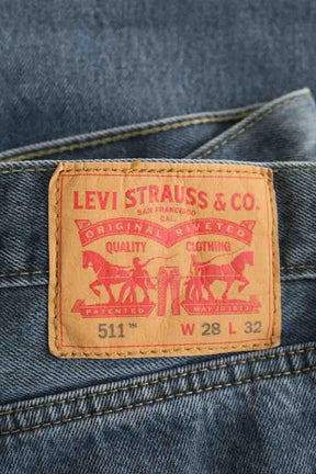 Droit Levi's 511 Bleu