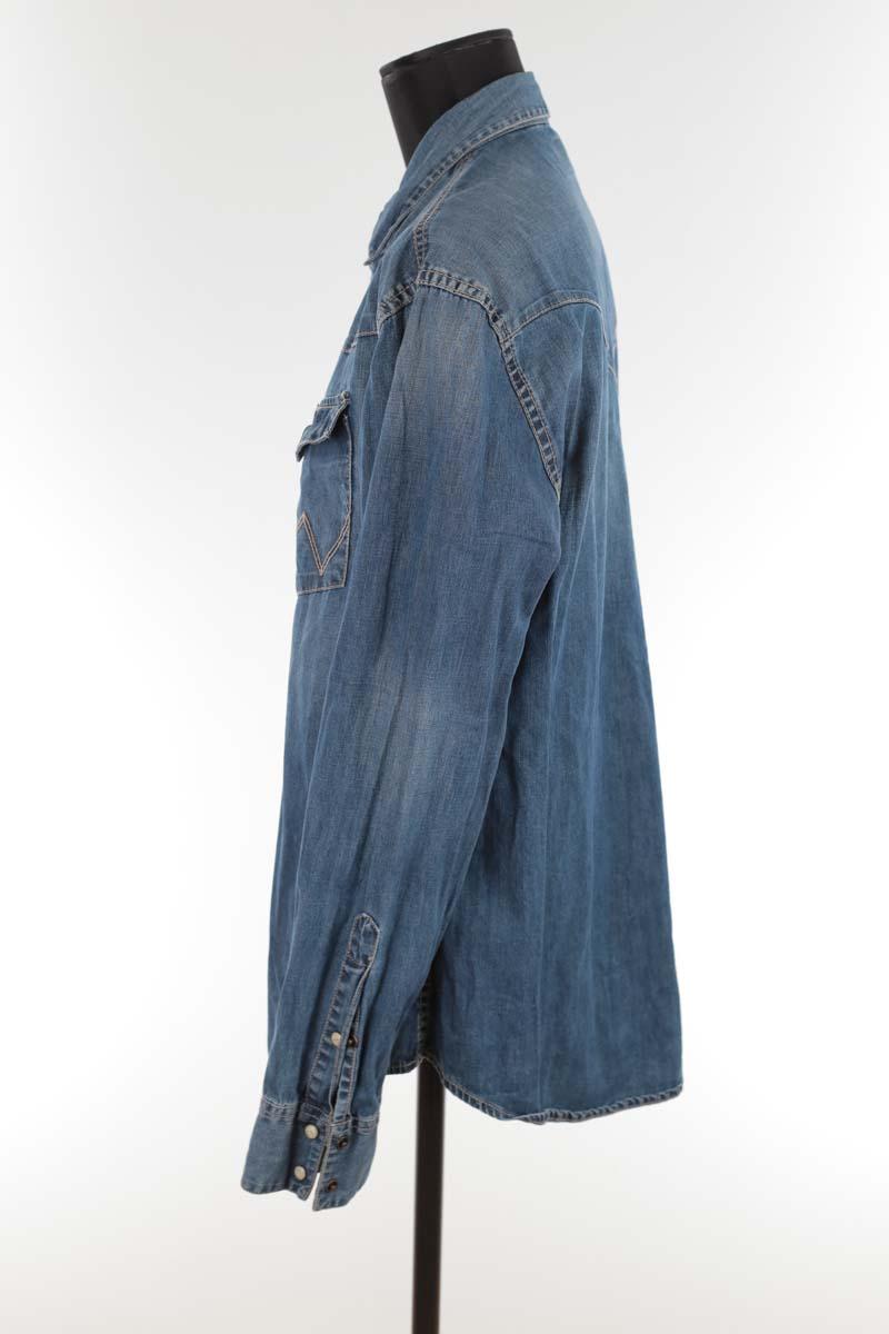 Chemises Wrangler  Bleu