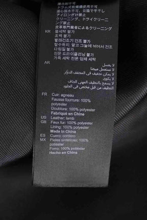 Veste Sandro Noir en Cuir