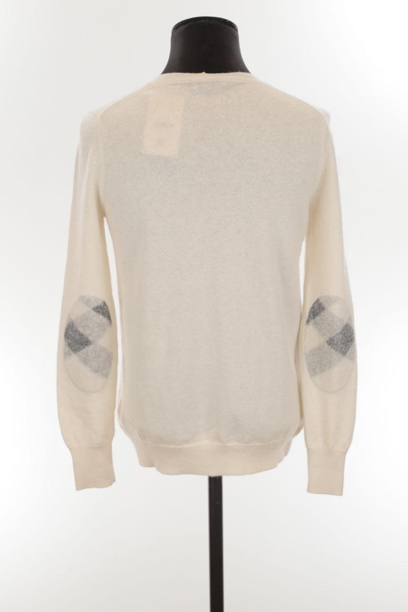 Pull-over Burberry  Blanc