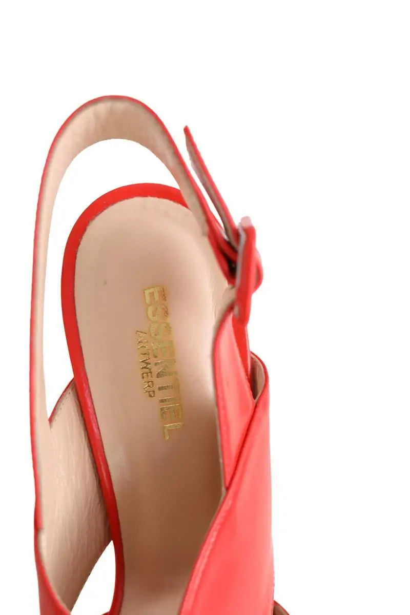 Talons Essentiel Antwerp Orange en Cuir