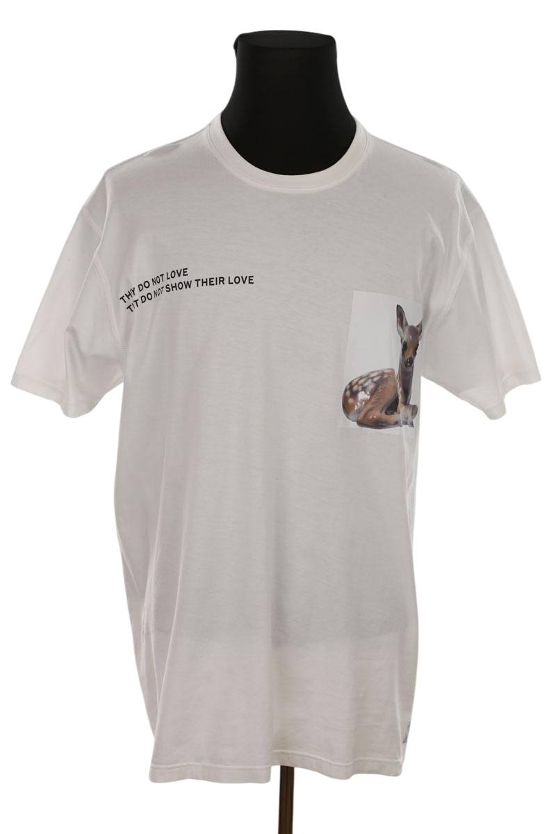 T-shirt Burberry  Blanc
