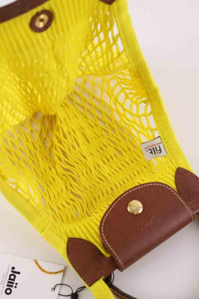 Sac à main Longchamp  Jaune