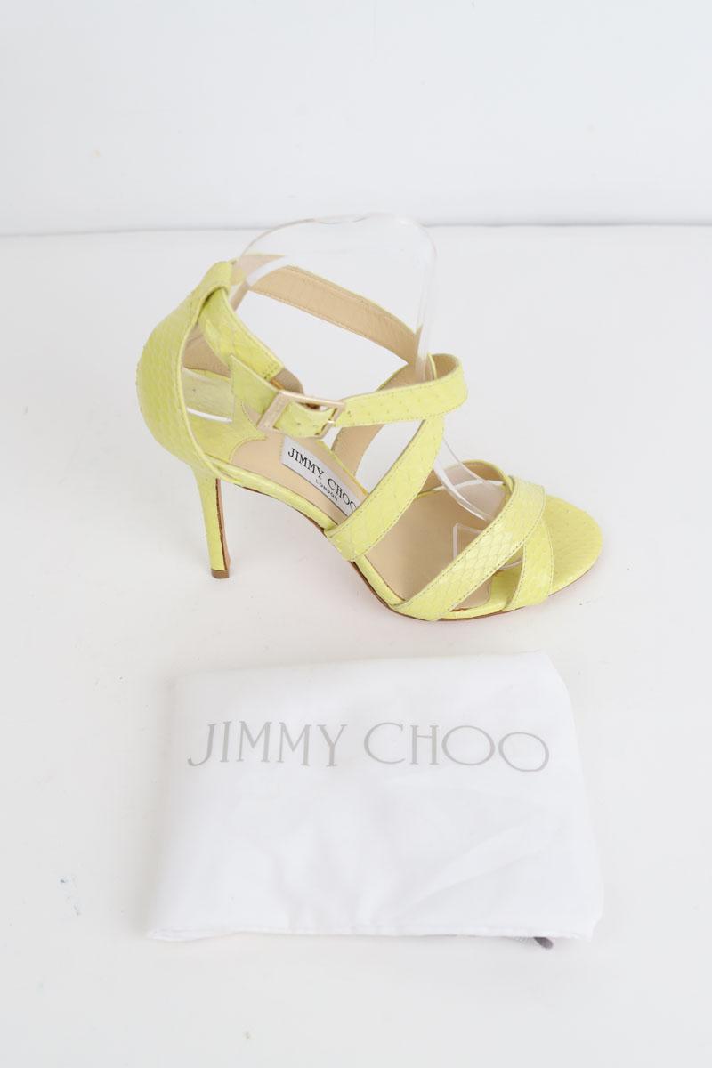Talons Jimmy Choo  Jaune