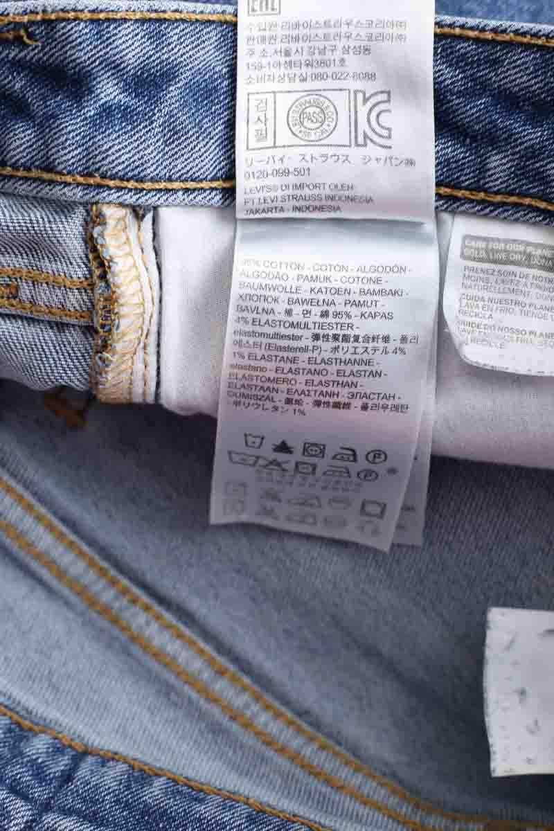 Slim Levi's 712 Bleu