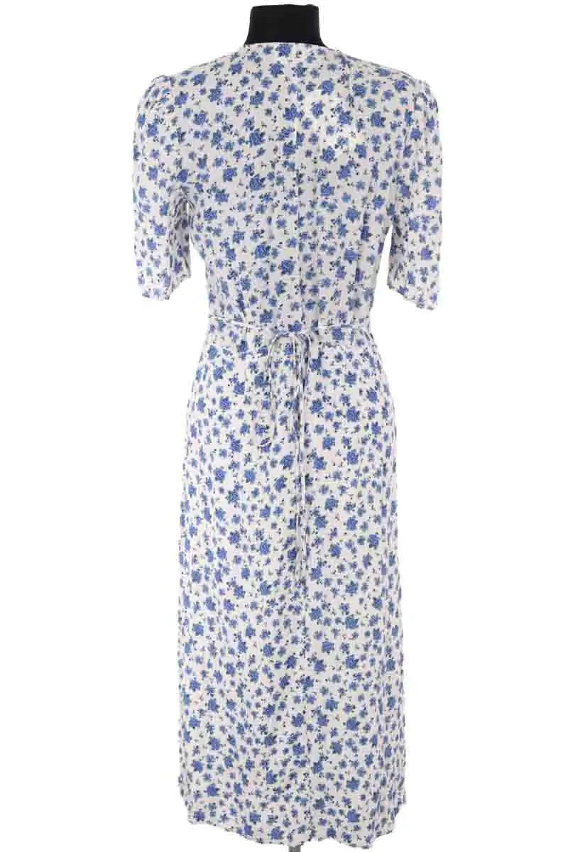 Robe Rouje Bleu en Viscose