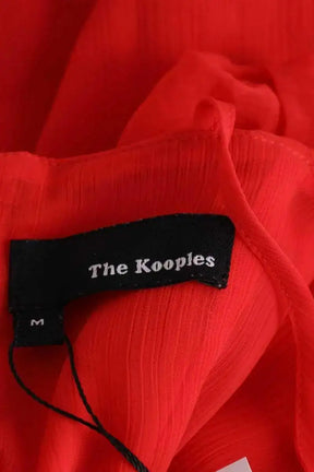 Robe The Kooples Rouge en Synthétique
