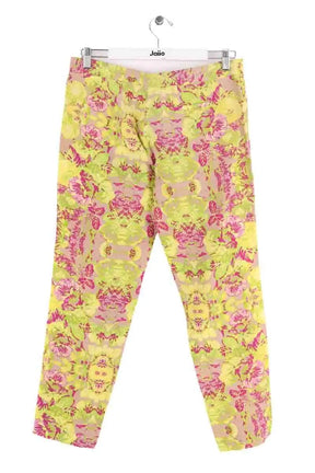 Pantalon droit Maje Jaune en Coton