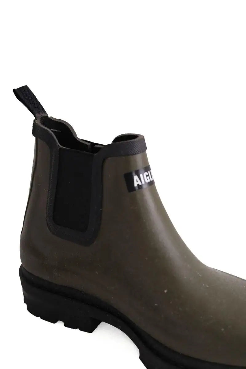 Bottes Aigle Kaki en Tissu